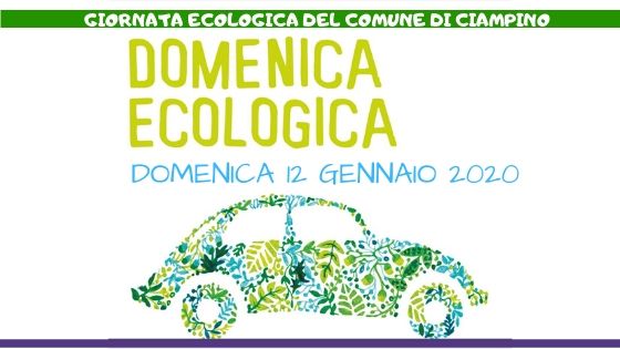 Domenica ecologica: 12 gennaio 2020 - stop alle auto 7:30-12:30 e 16:30-20:30 Domenica ecologica: 12 gennaio 2020 - stop alle auto 7:30-12:30 e 16:30-20:30