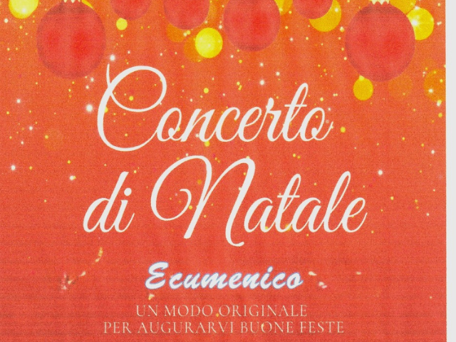 Concerto di Natale Ecumenico 15.12.24