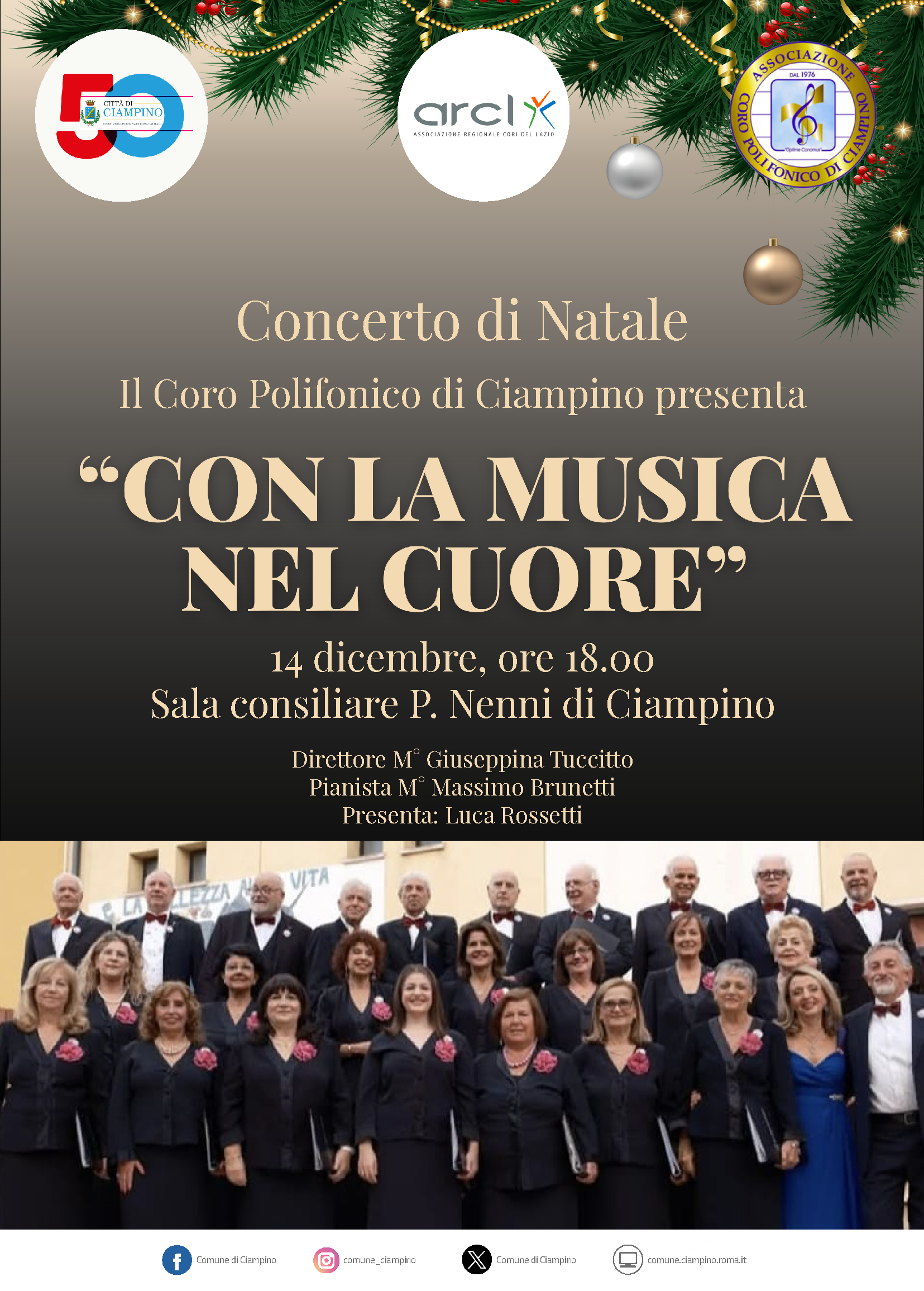 Con la musica nel cuore - Concerto del Coro Polifonico Ciampino