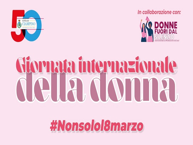 #Nonsolol8marzo, Ciampino celebra la Giornata internazionale della donna