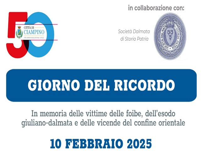 Ciampino celebra il Giorno del Ricordo - 10.02.2025