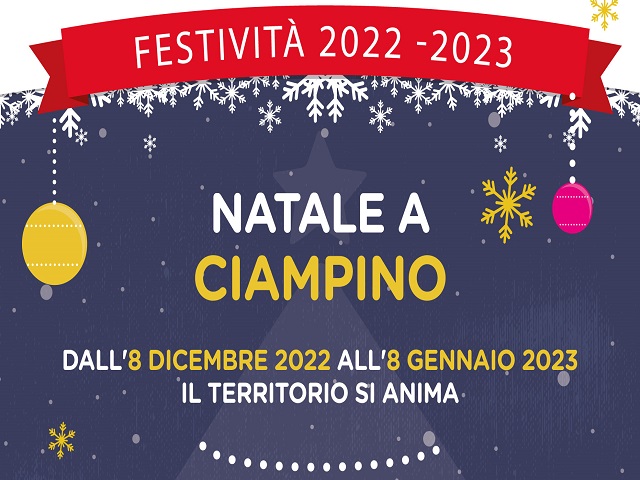 Natale a Ciampino, il calendario degli eventi in Città