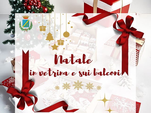 Natale a Ciampino, al via la I edizione del concorso "Natale in vetrina e sui balconi"