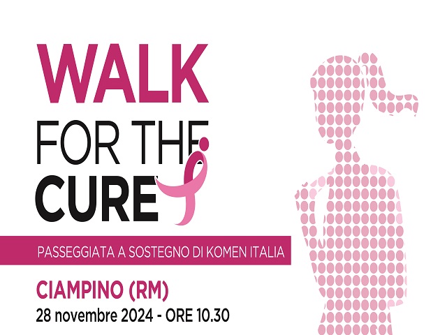 Salute e prevenzione, il 28 novembre torna a Ciampino la Walk for the cure 2024