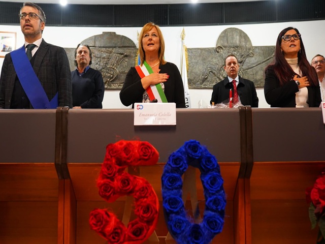 1974-2024. Ciampino, inaugurata in sala consiliare la targa “I Sindaci nel tempo”