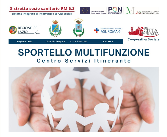 Ciampino-Marino, attivo lo Sportello Multifunzione - Centro Servizi Itinerante Pr.In.S