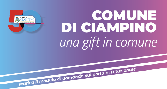 A Ciampino arriva la gift card per le famiglie a basso reddito