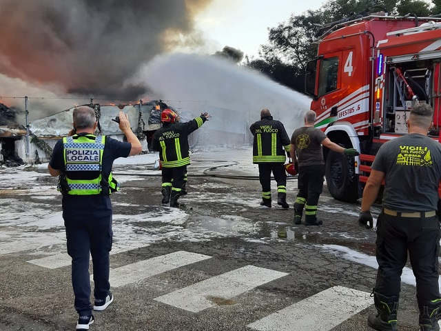 Incendio impianto via E. Ferrari a Ciampino, nuovo aggiornamento dalla Conferenza dei Sindaci