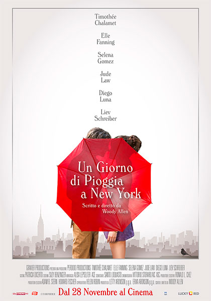 Stasera al Cinema estivo - Un Giorno di Pioggia a New York