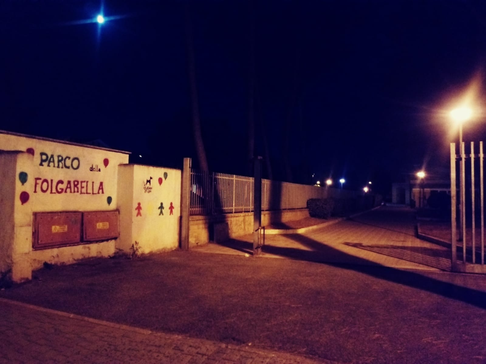 Comunicato Stampa del Comune di Ciampino - Ripristinata l'illuminazione al parco della Folgarella
