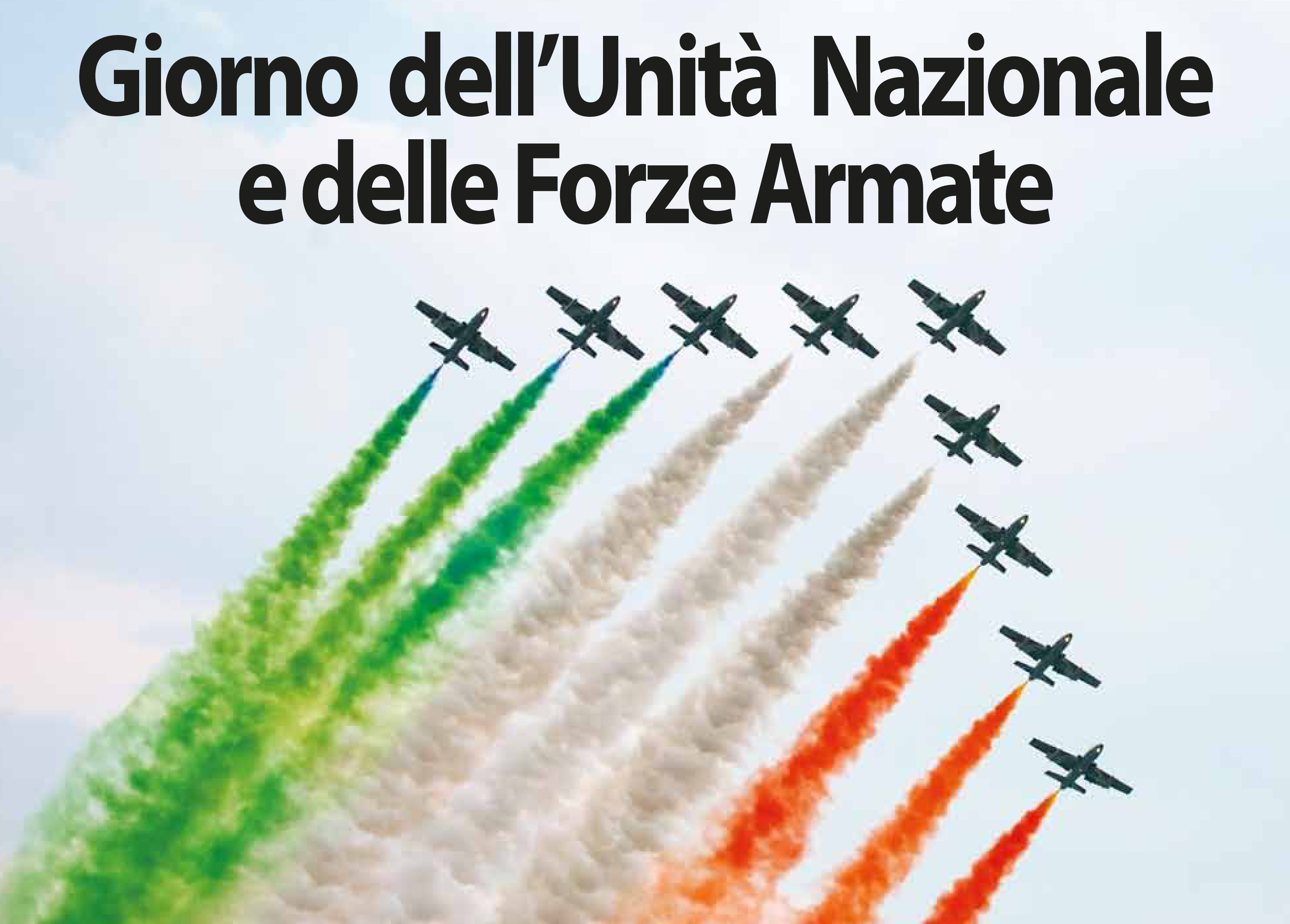 4 Novembre 2017: Giorno dell'Unità Nazionale e delle Forze Armate