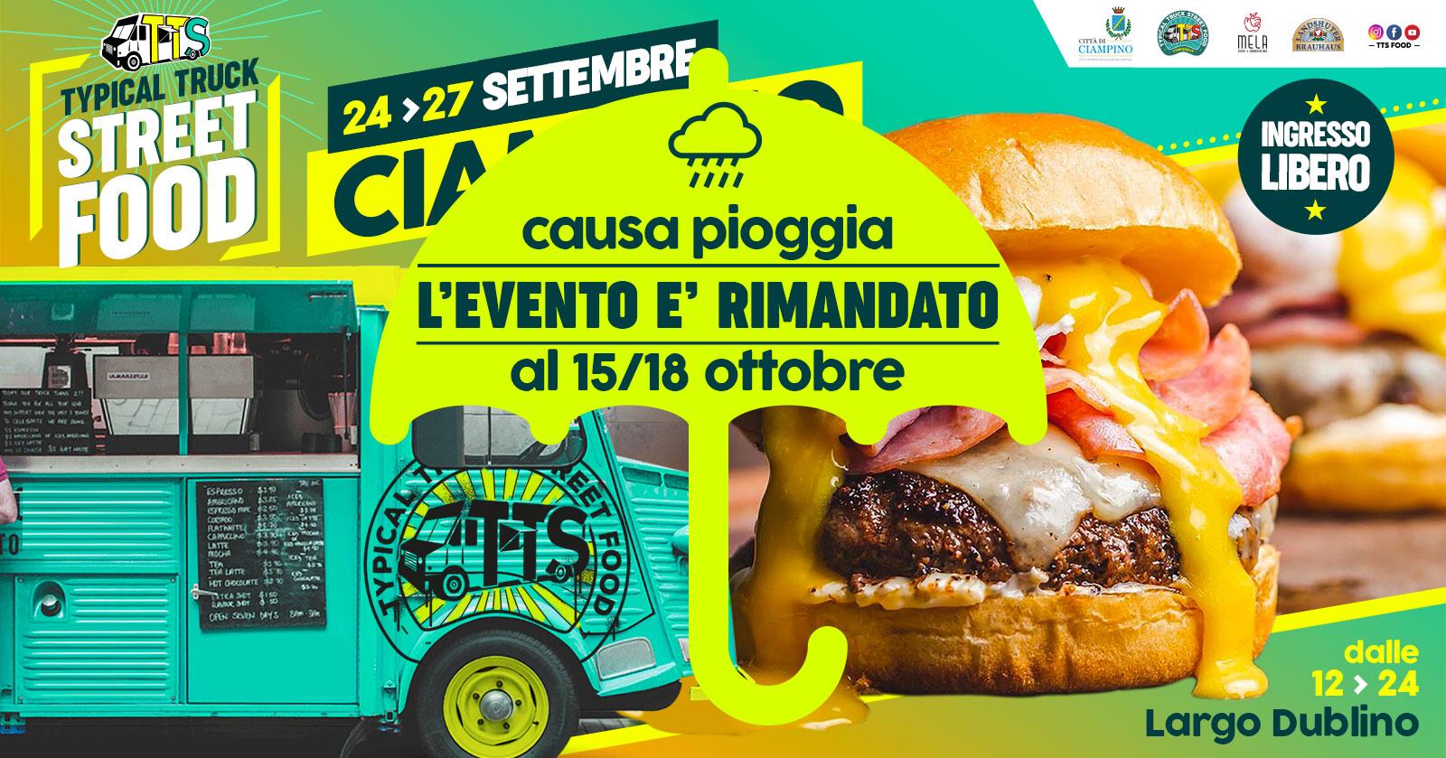 Avviso rinvio street food
