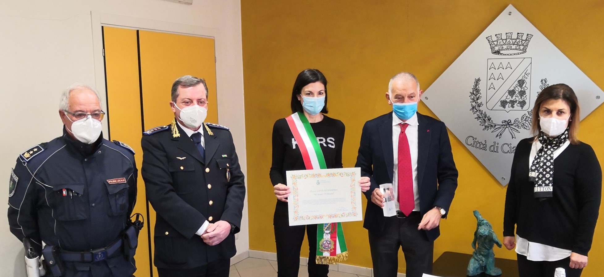 Comunicato Stampa del Comune di Ciampino - Premio Città di Ciampino 2020 conferito all'I.I.S. Amari-Mercuri