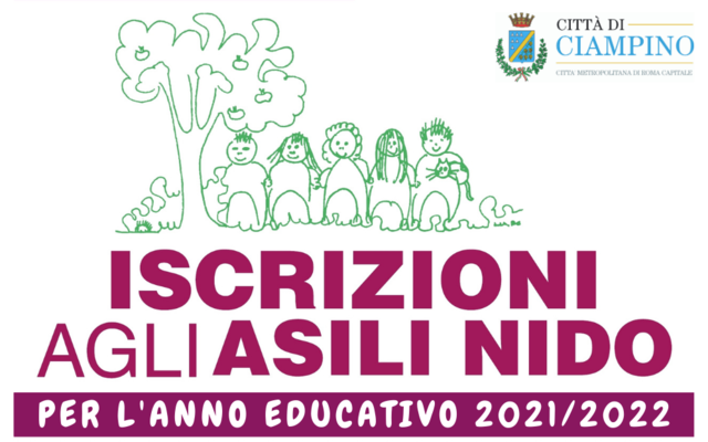 Avviso Pubblico: apertura iscrizioni Asili Nido Comunali per l'anno educativo 2021-2022