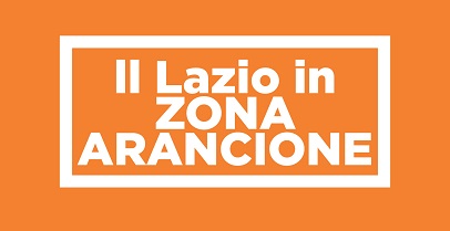 Lazio in zona arancione dal 17 gennaio