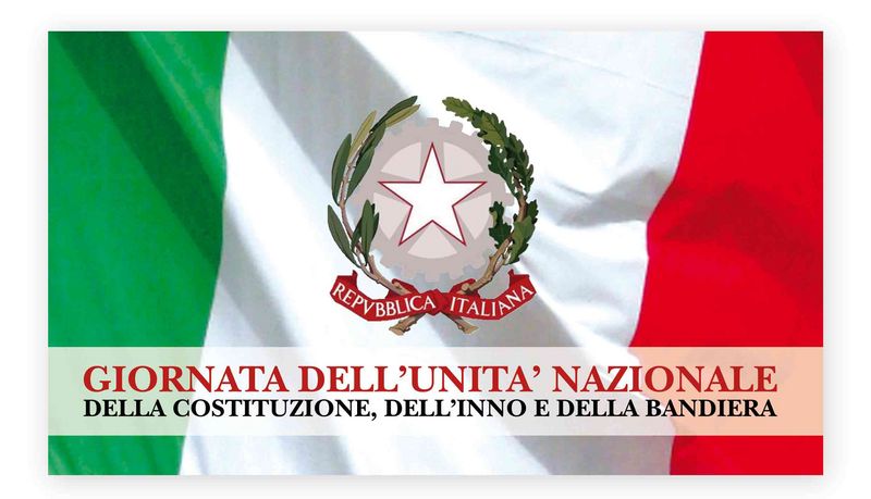 Comunicato Stampa del Comune di Ciampino - Giornata dell’Unità nazionale, della Costituzione, dell’Inno e della Bandiera