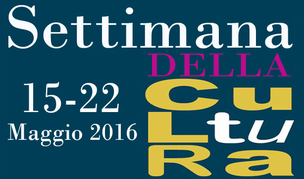 Assessorato alla cultura: Avviso pubblico “Settimana della Cultura” 2016