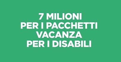 Terzo Settore: Prorogato bando da 7 mln di Euro per pacchetti vacanza disabili