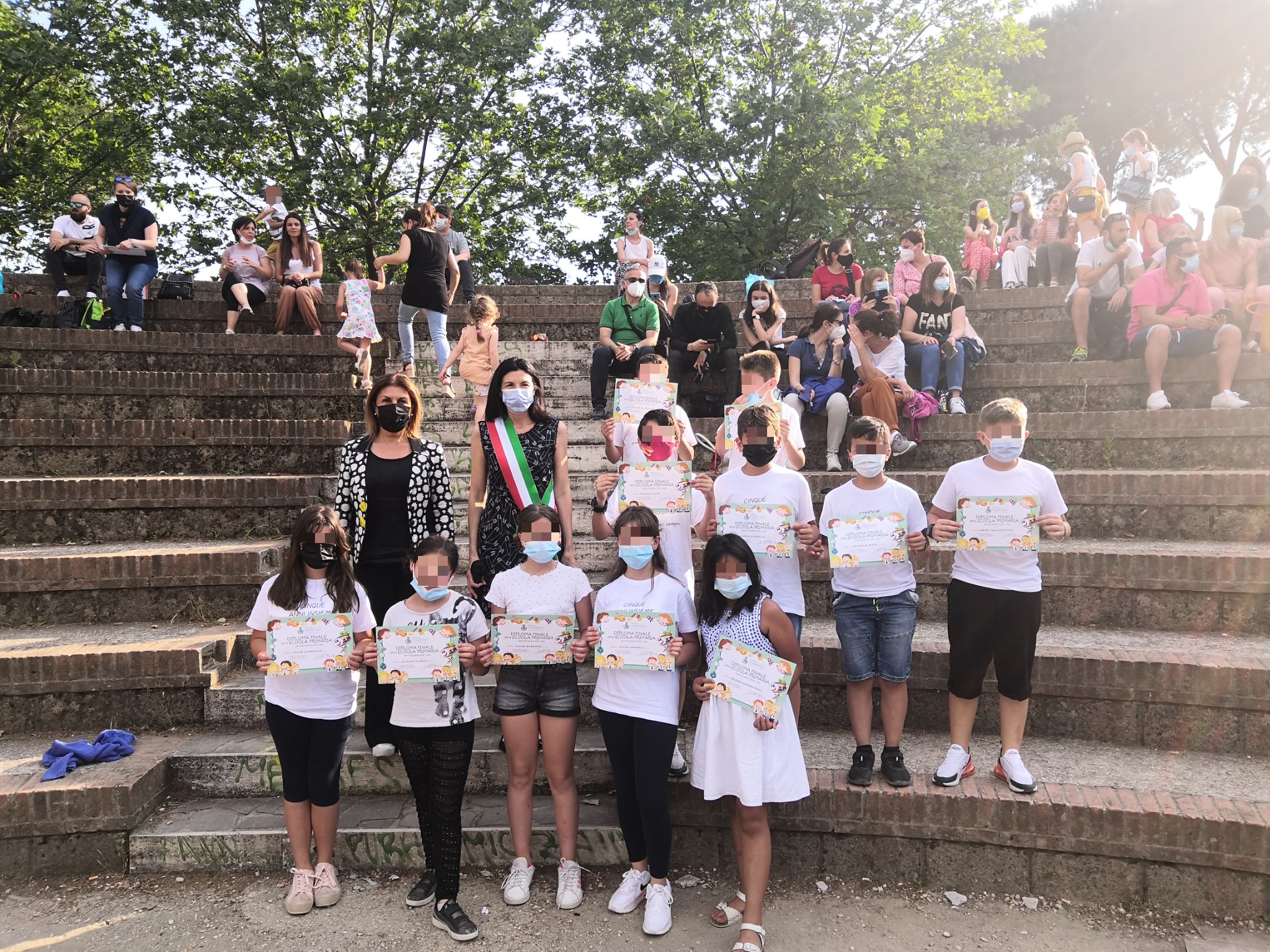 Comunicato Stampa del Comune di Ciampino - Prosegue la consegna dei diplomi finali della scuola primaria