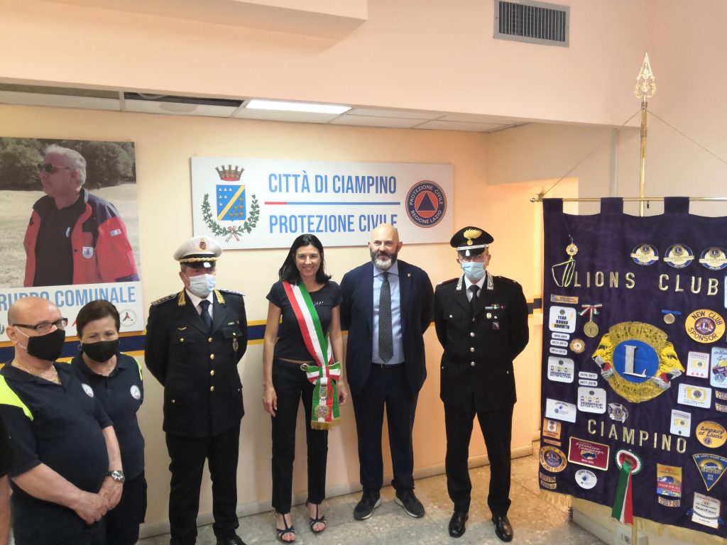 Comunicato Stampa del Comune di Ciampino – Inaugurata la nuova sede della Protezione Civile